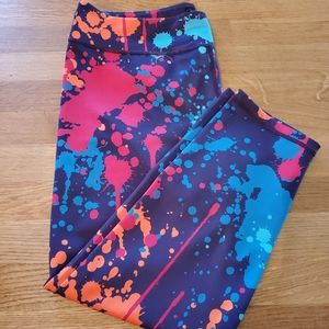 NEW CVG XL Paint Splatter Capris